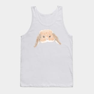 Bailey Holland Lop Cream Fawn Orange Rabbit Head Tank Top